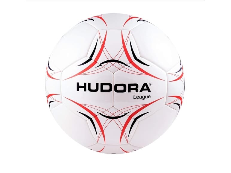 HUDORA Football League, Ball (black / red, Gr. 5)