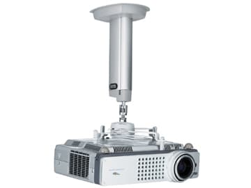 SMS Projector CL F700 w/SMS Unislide - Asennussarja (kattokiinnike) - Näytön kallistus ja kääntäminen - projektorille - hopea, alumiini - kattokiinni