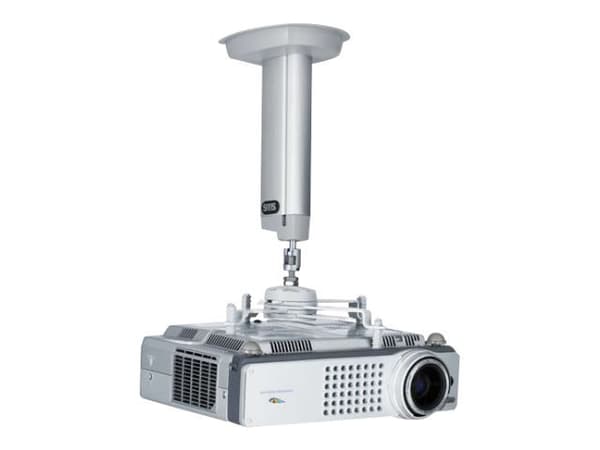 SMS Projector CL F700 w/SMS Unislide - Asennussarja (kattokiinnike) - Näytön kallistus ja kääntäminen - projektorille - hopea, alumiini - kattokiinni