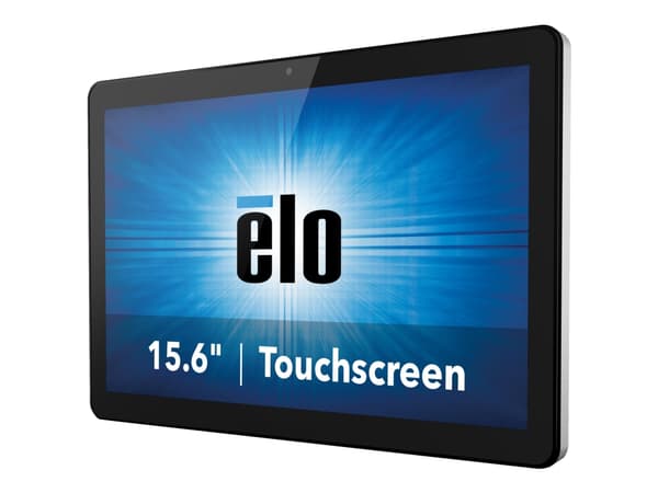 Elo Touch Solutions I-Series 3.0, 39,6 cm (15.6"), Full HD, Qualcomm Snapdragon, 3 GB, 32 GB, Android 8.1 musta