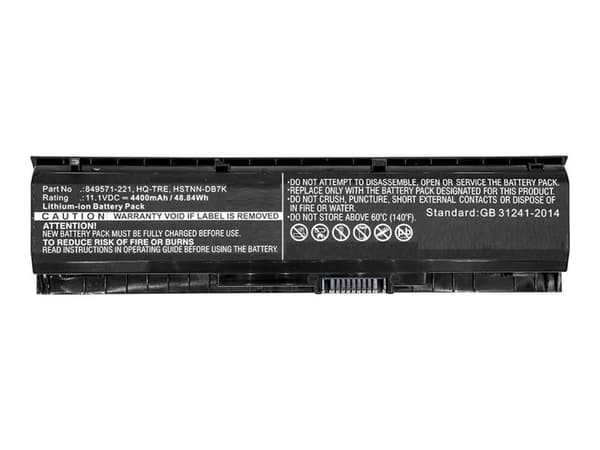 CoreParts - Akun akku tietokoneeseen - Litiumion - 4400 mAh - 48.8 Wh - lajittelu - OMEN by HP 17; HP Pavilion 17 -malliin