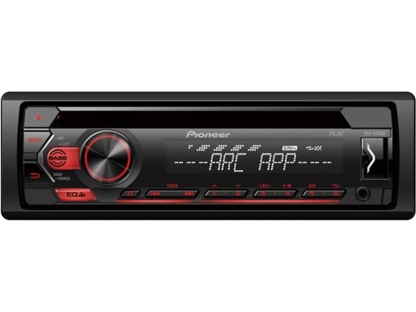 Pioneer DEH-S120UB - Vogn - CD-mottaker - i instrumentbordet - Enkelt-DIN - 50 watt x 4