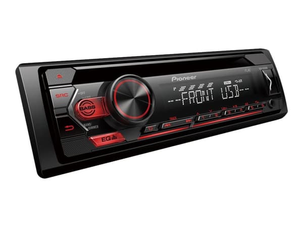 Pioneer DEH-S120UB - Vogn - CD-mottaker - i instrumentbordet - Enkelt-DIN - 50 watt x 4