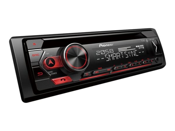 Pioneer DEH-S320BT - Bil - CD-mottagare - in-streck - Enkel-DIN - 50 W x 4