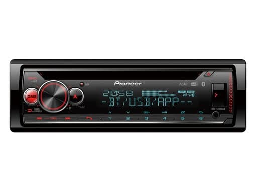 Pioneer DEH-S720DAB - Bil - CD-mottagare - in-streck - Enkel-DIN - 50 W x 4