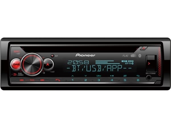 Pioneer DEH-S720DAB - Bil - CD-mottagare - in-streck - Enkel-DIN - 50 W x 4