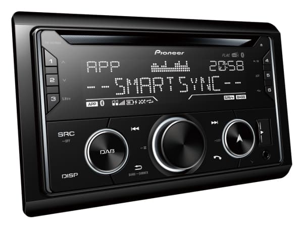 Pioneer FH-S820DAB - Bil - CD-mottagare - in-streck - Dubbel-DIN - 50 W x 4