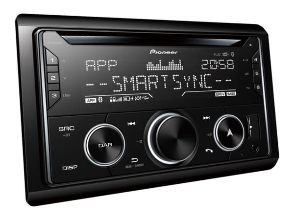 Pioneer FH-S820DAB - Vogn - CD-mottaker - i instrumentbordet - Double-DIN - 50 watt x 4