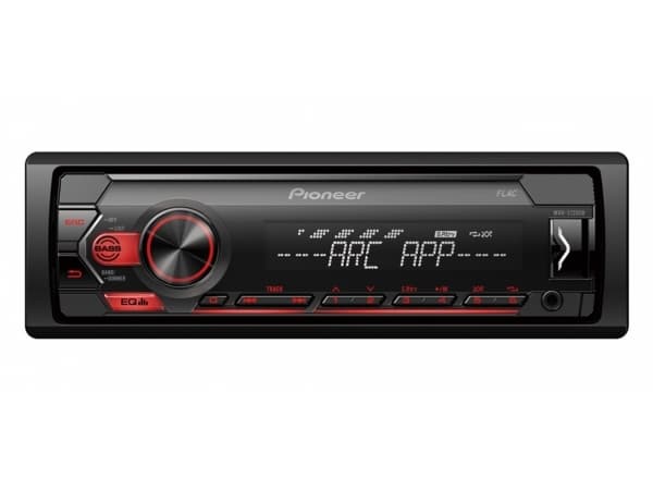 Pioneer MVH-S120UB, Sort, 1 DIN, 200 W, 4.0 kanaler, 50 W, Android, iOS