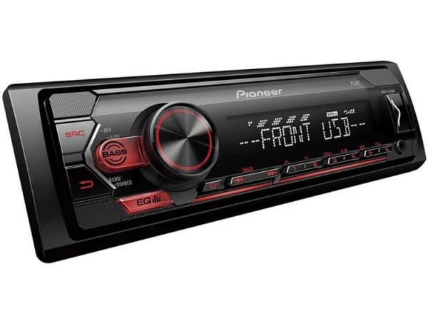 Pioneer MVH-S120UB, Sort, 1 DIN, 200 W, 4.0 kanaler, 50 W, Android, iOS