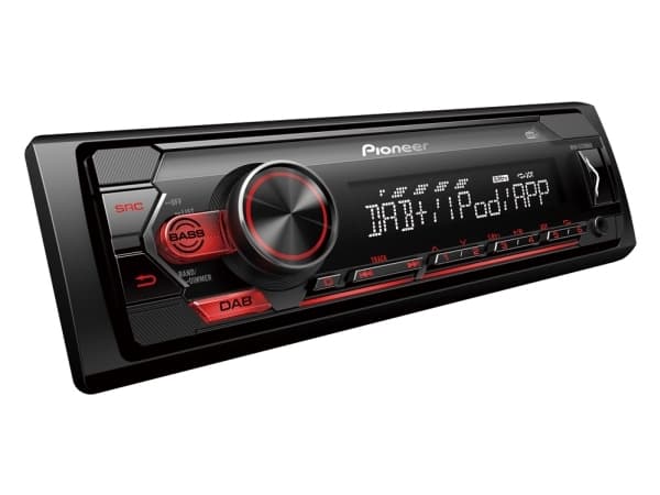 Pioneer MVH-S220DAB - Bil - digital mottagare - in-streck - Enkel-DIN - 50 W x 4