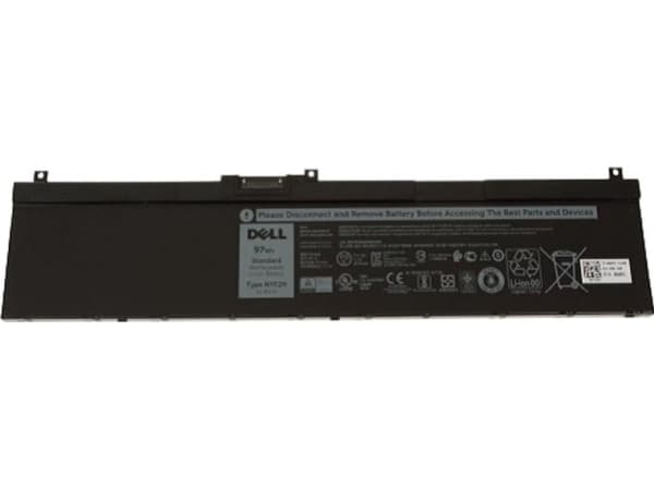 Dell - Batteri til bærbar PC - litiumion - 8500 mAh - 97 Wh - for Precision 7530, 7540, 7730, 7740
