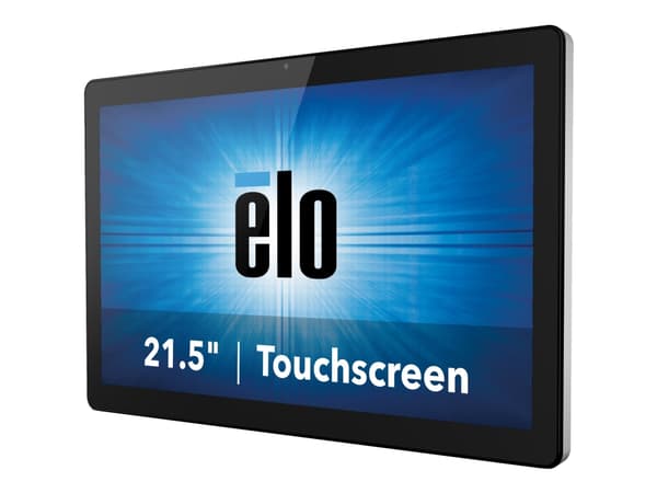 Elo Touch Solutions I-Series 3.0, 54,6 cm (21.5"), Full HD, Qualcomm Snapdragon, 3 GB, 32 GB, Android 8.1 musta