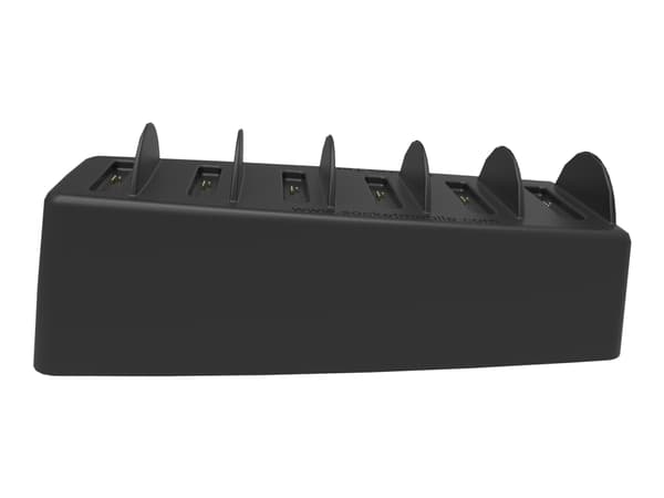 DuraCase 6 Bay Charger - Ladestativ for strekkodeskanner - Europa - for DuraScan D800, D840, D860