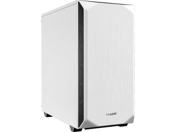 be quiet! Pure Base 500 - Minitower - ATX / Micro-ATX / ITX - ingen strømforsyning - USB / Audio - Hvit (inkl. 2 x Pure Wings 2 vifter) Hvit
