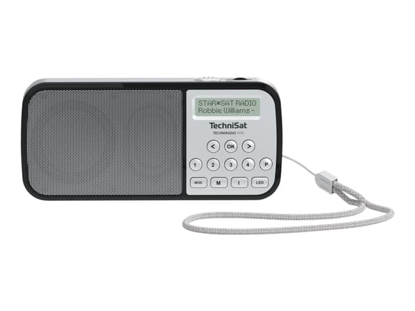 TechniSat TechniRadio RDR - Bærbar DAB-radio - 1 watt