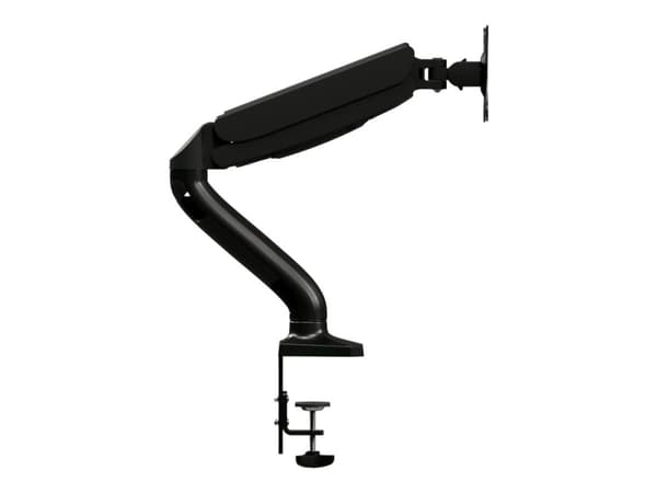 AOC AS110D0 - Monteringssett - justerbar arm - for LCD-skjerm - aluminiumslegering - svart - skjermstørrelse: inntil 27" - skrivebordsmonterbar