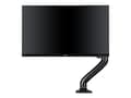 Miniatyrbilde 1 av 5: AOC AS110D0 - Monteringssett - justerbar arm - for LCD-skjerm - aluminiumslegering - svart - skjermstørrelse: inntil 27" - skrivebordsmonterbar