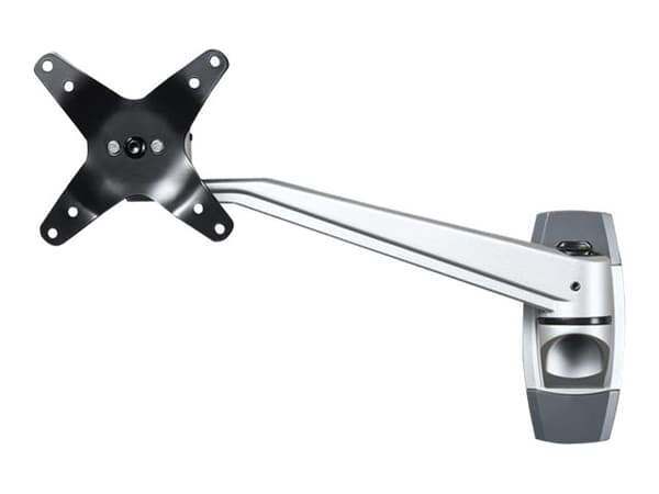 StarTech.com Wall Mount Monitor Arm - 10.2" Swivel Arm - For up to 34" VESA - Brakett - justerbar arm - for LCD-skjerm - aluminium - sølv - skjermstø Sølv