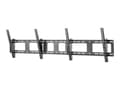 Miniatyrbilde 4 av 5: Neomounts NS-WMB200 - Brakett - for 2 LCD-skjermer - svart - skjermstørrelse: 40"-52" - veggmonterbar