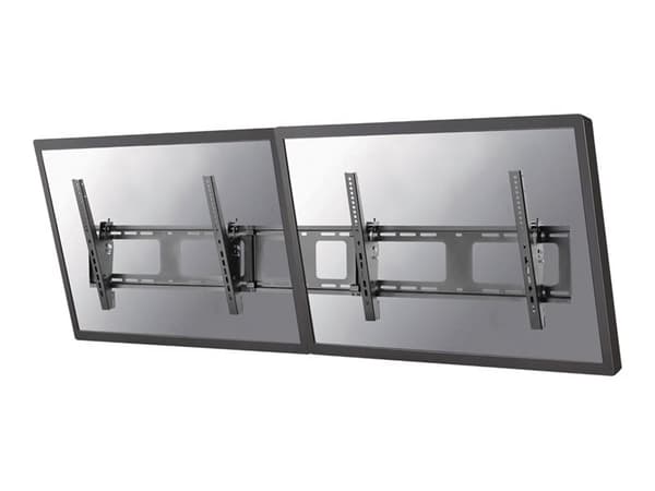 Neomounts NS-WMB200 - Brakett - for 2 LCD-skjermer - svart - skjermstørrelse: 40"-52" - veggmonterbar