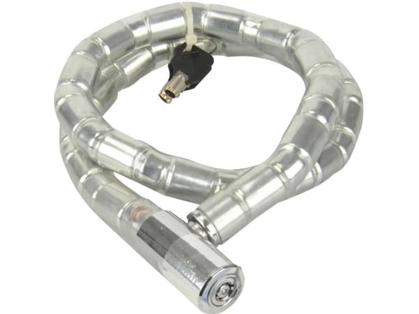 FISCHER armor link sykkellås, lengde: 1000 mm, diameter: 23 mm, med dobbel leddinnkapsling - 1 stk (85847)