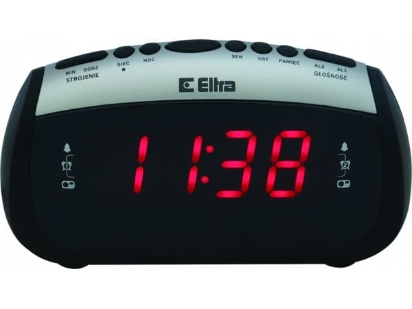 Radio alarm clock Eltra Radio alarm clock ZOSIA 312PLL black-5907727028193