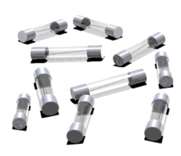 Püschel FST0,1A, 250 V, 0,1 A, 5 mm, 20 mm, 5 mm, 5 mm