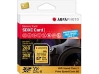 AgfaPhoto 10621, 64 GB, MicroSDXC, Klass 10, UHS-I, 280 MB/s, 250 MB/s