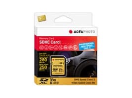 AgfaPhoto 10621 64GB MicroSDXC Class 10 UHS-I 280MB/s 250MB/s