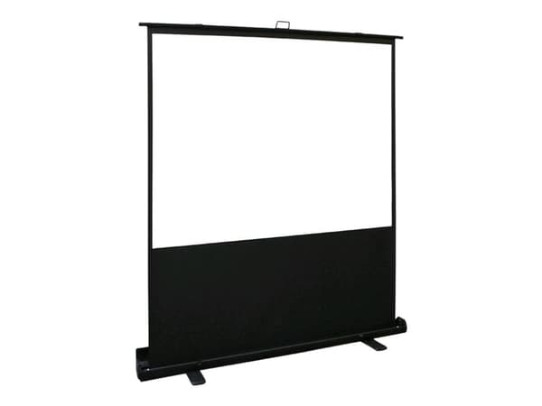 Elite Screens ezCinema Plus 2 Series Premium - Projeksjonsskjerm med gulvstativ - står på gulv - 107" (272 cm) - 16:9 - MaxWhite - svart