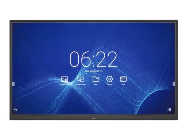 NEC CB751Q, Interaktiivinen litteä paneeli, 190,5 cm (75"), LED, 3840 x 2160 pikseliä, 12/7