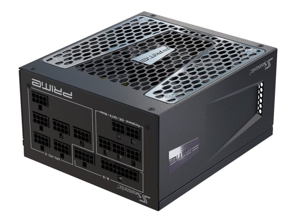 Seasonic Prime TX 650 - Nätaggregat (intern) - ATX12V / EPS12V - 80 PLUS Titanium - AC 100-240 V - 650 Watt
