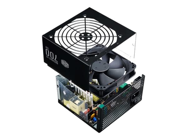 Cooler Master MWE 700 White 230V - V2, 700 W, 200 - 240 V, 50 - 60 Hz, 6 A, Aktiivinen, 120 W