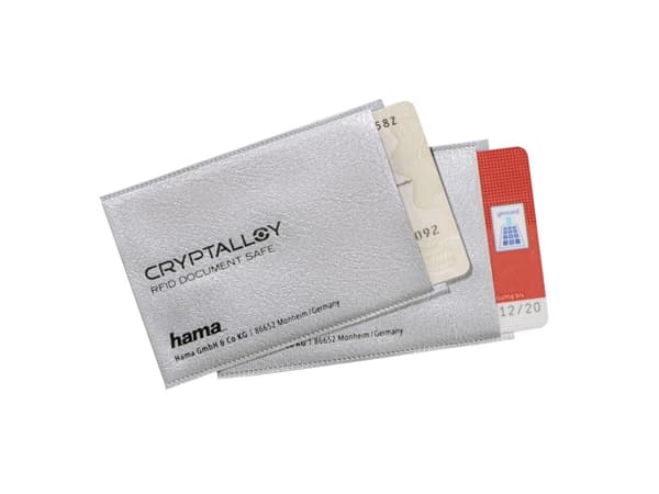 Hama 00105354, Silver, 1 kort, 2 styck