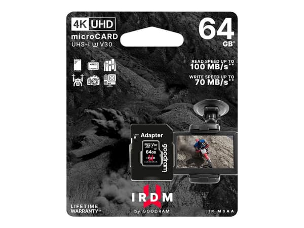 Goodram IRDM 64 GB MicroSDXC UHS-I Klasse 10