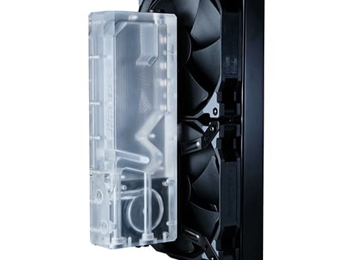 Phanteks Glacier R220C, Vannblokk, Gjennomsiktig, 80 mm, 220 mm, 34 mm, 437 g