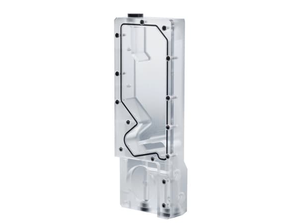 Phanteks Glacier R220C, Vannblokk, Gjennomsiktig, 80 mm, 220 mm, 34 mm, 437 g