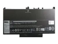 Dell Primary Battery - Batteri för bärbar dator - litiumjon - 4-cells - 55 Wh - för Latitude E7270, E7470