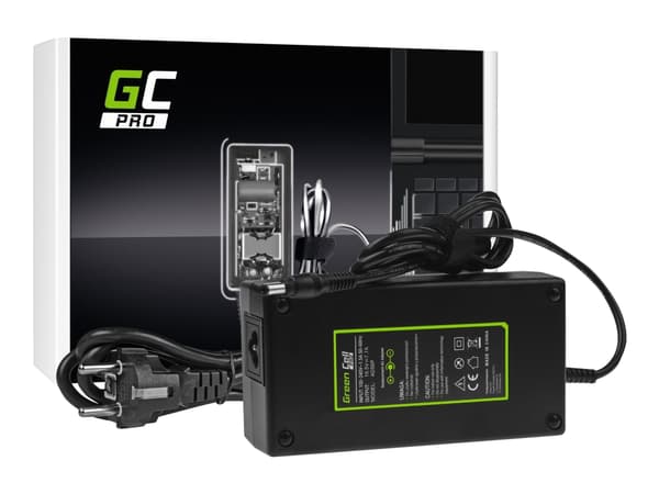 Green Cell PRO - Strømadapter - AC - 150 watt - svart - for ASUS G550JK; G550JX; G551JK; G551JW; G551JX; N751JK; N751JX