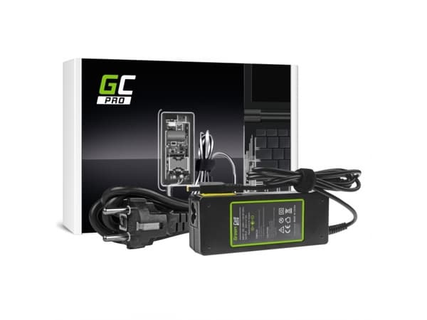Green Cell AD39AP, Kannettava tietokone, Sisätila, 100 - 240 V, 50 - 60 Hz, 90 W, 20 V
