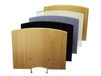 SMS Flatscreen shelf M / L - Hylle - for AV-mottaker / DVD-spiller - MDF - grå