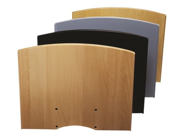 SMS Flatscreen shelf M / L - Hylle - for AV-mottaker / DVD-spiller - MDF - grå