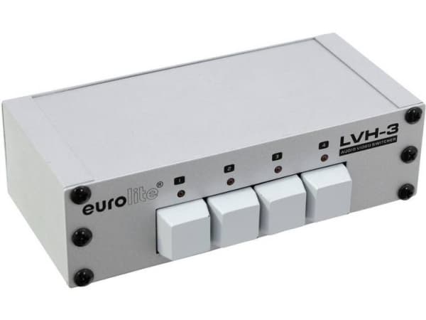 Eurolite LVH-3 komposiittikytkin LED-näyttö, metallikotelo (81013203)