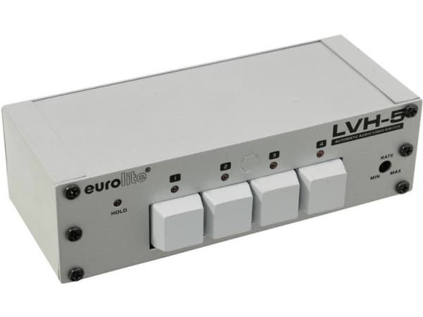 Eurolite LVH-5 BNC-switch LED-display, metallhölje (81013205)