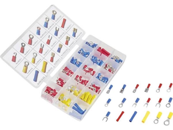 Basetech BT-1717468 Klemmeforbindelsesstykker-sortiment
