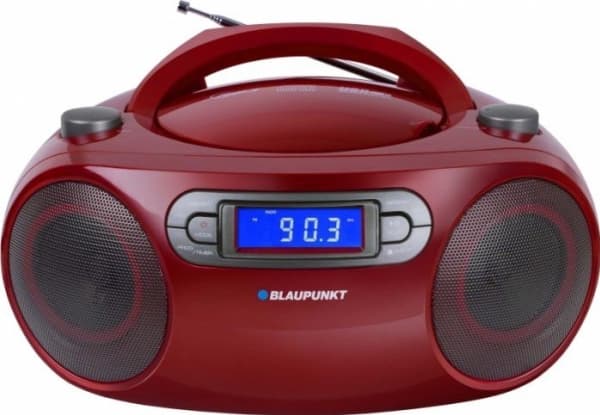 Blaupunkt BB18RD, 1,27 kg, Rød, Bærbar CD-spiller