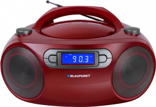 Blaupunkt BB18RD, 1,27 kg, Rød, Bærbar CD-spiller