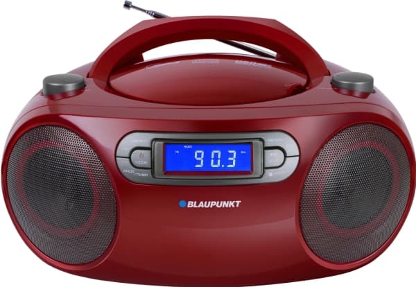 Blaupunkt BB18RD, 1,27 kg, Rød, Bærbar CD-spiller