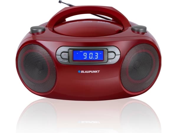 Blaupunkt BB18RD, 1,27 kg, Rød, Bærbar CD-spiller
